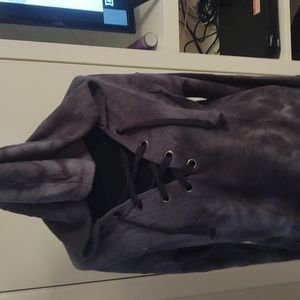 EUC AEO Hooded Cropped Sweatshirt